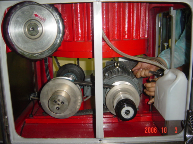 Rotary tabletting machine