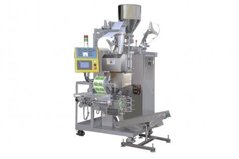 Automatic quantitative tea-bag with string and tag double wrapped packaging machine