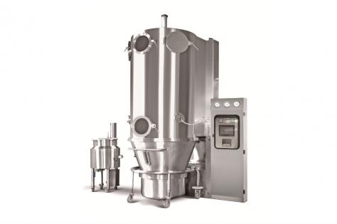 Fluid-bed spray granulator/dryer